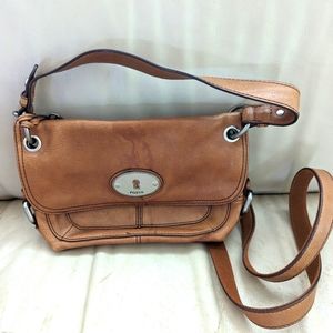 Fossil crossbody leather bag